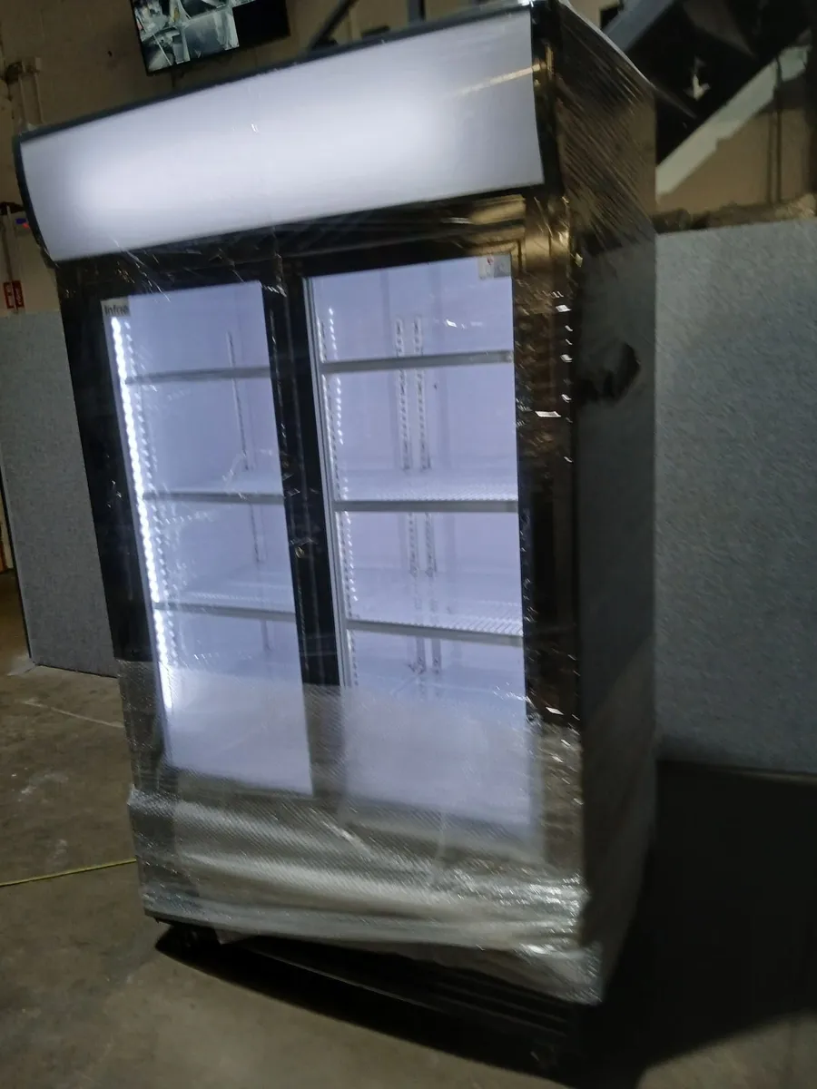 Staneless steel  double fridge commercial - Image 3