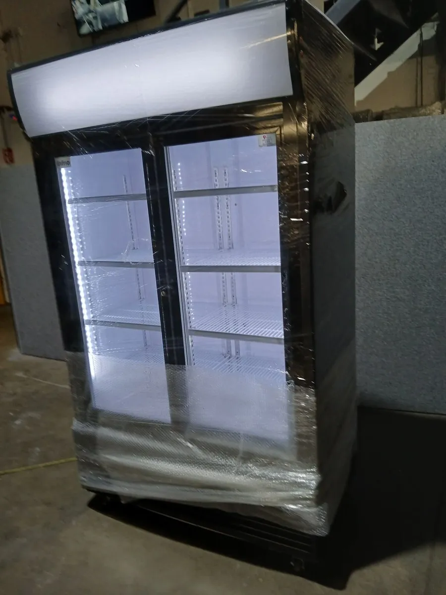 Staneless steel  double fridge commercial - Image 4