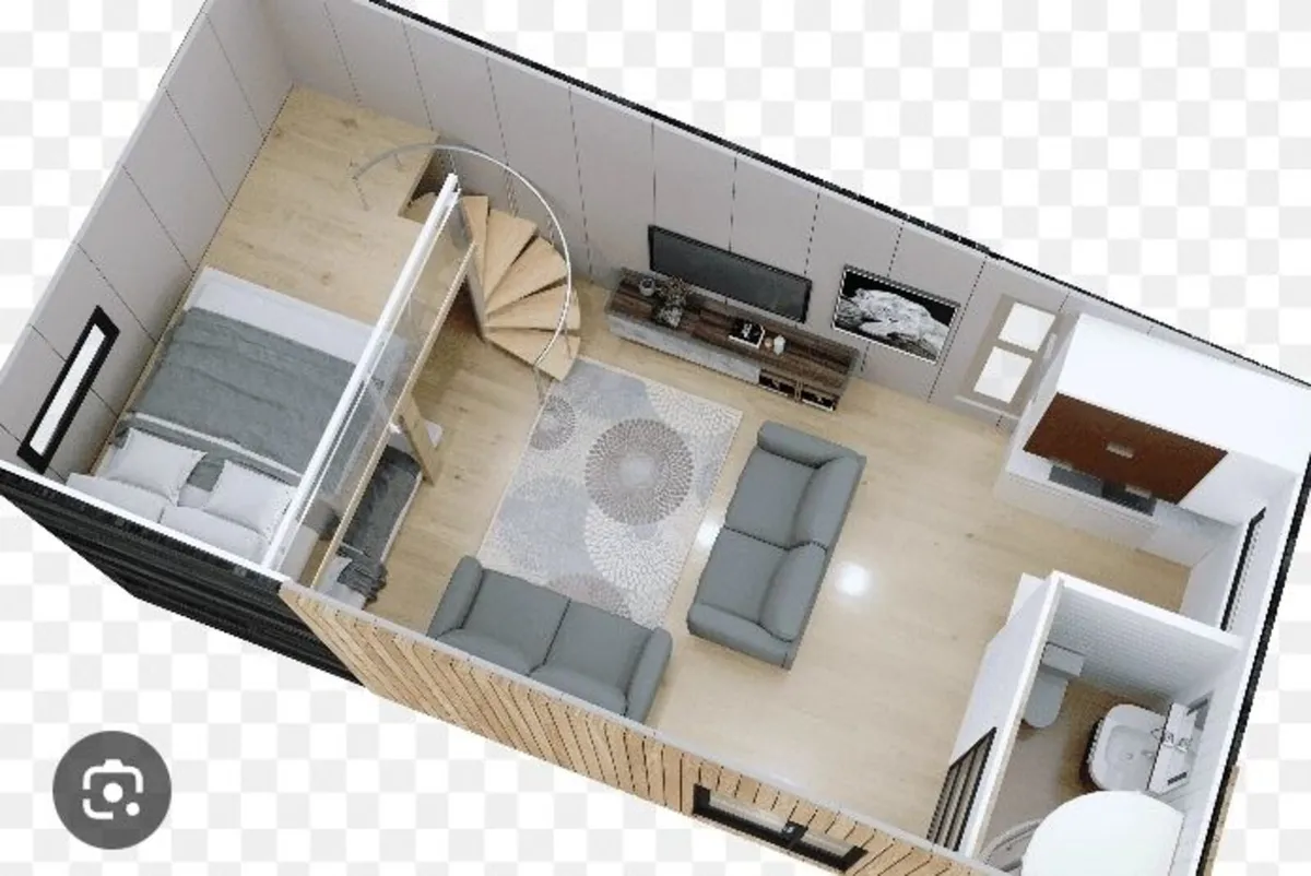 Used Prefabricated Prefab 2 Storey Log Cabin Home. - Image 3