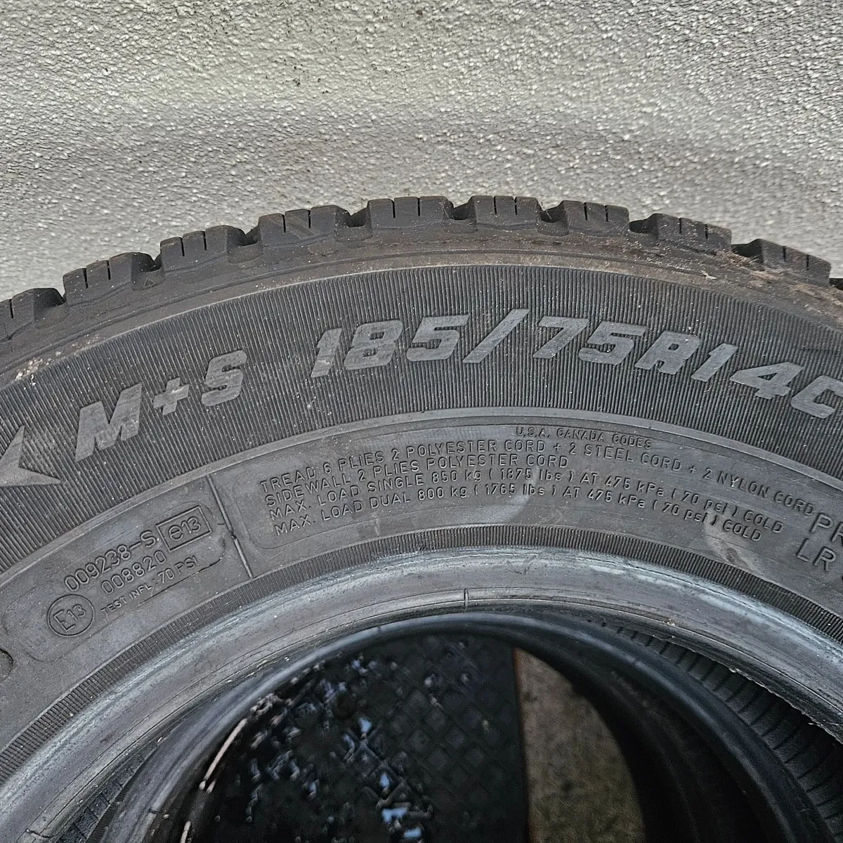 185/75/R14C DUNLOP - Image 2