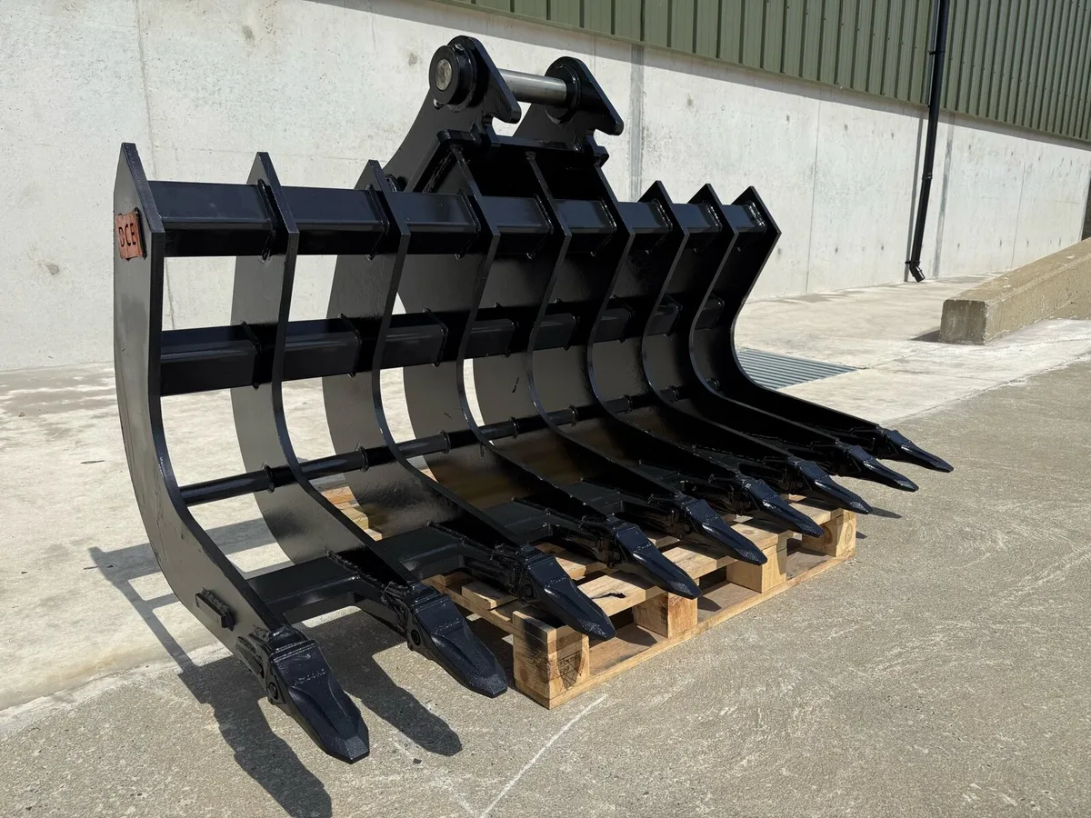 New unused DCE 72 inch root rake - Image 2
