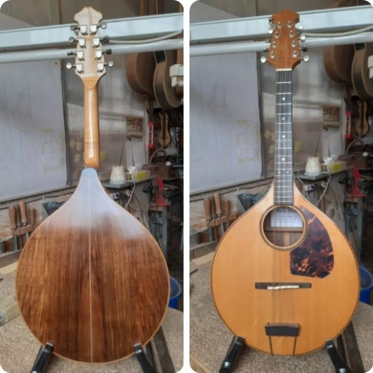 Handmade octave mandolin