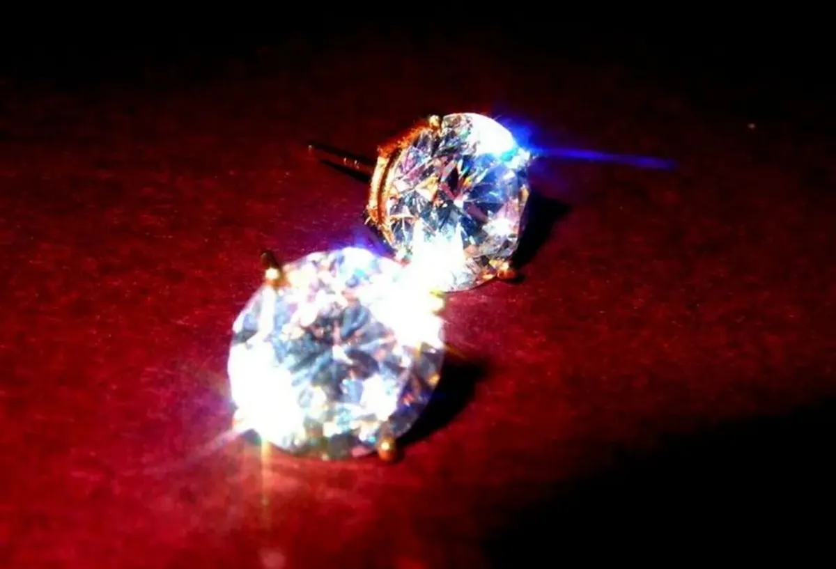 Vintage 14k Gold Sapphire Solitaires - Image 3
