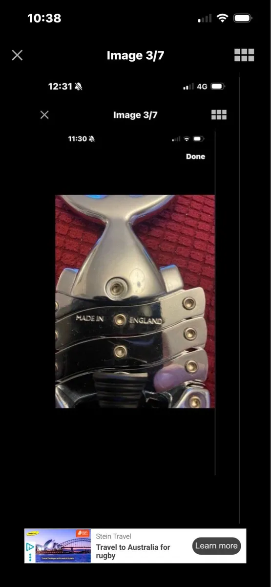 Vintage ‘The Lazy Fish’ Corkscrew - Image 2