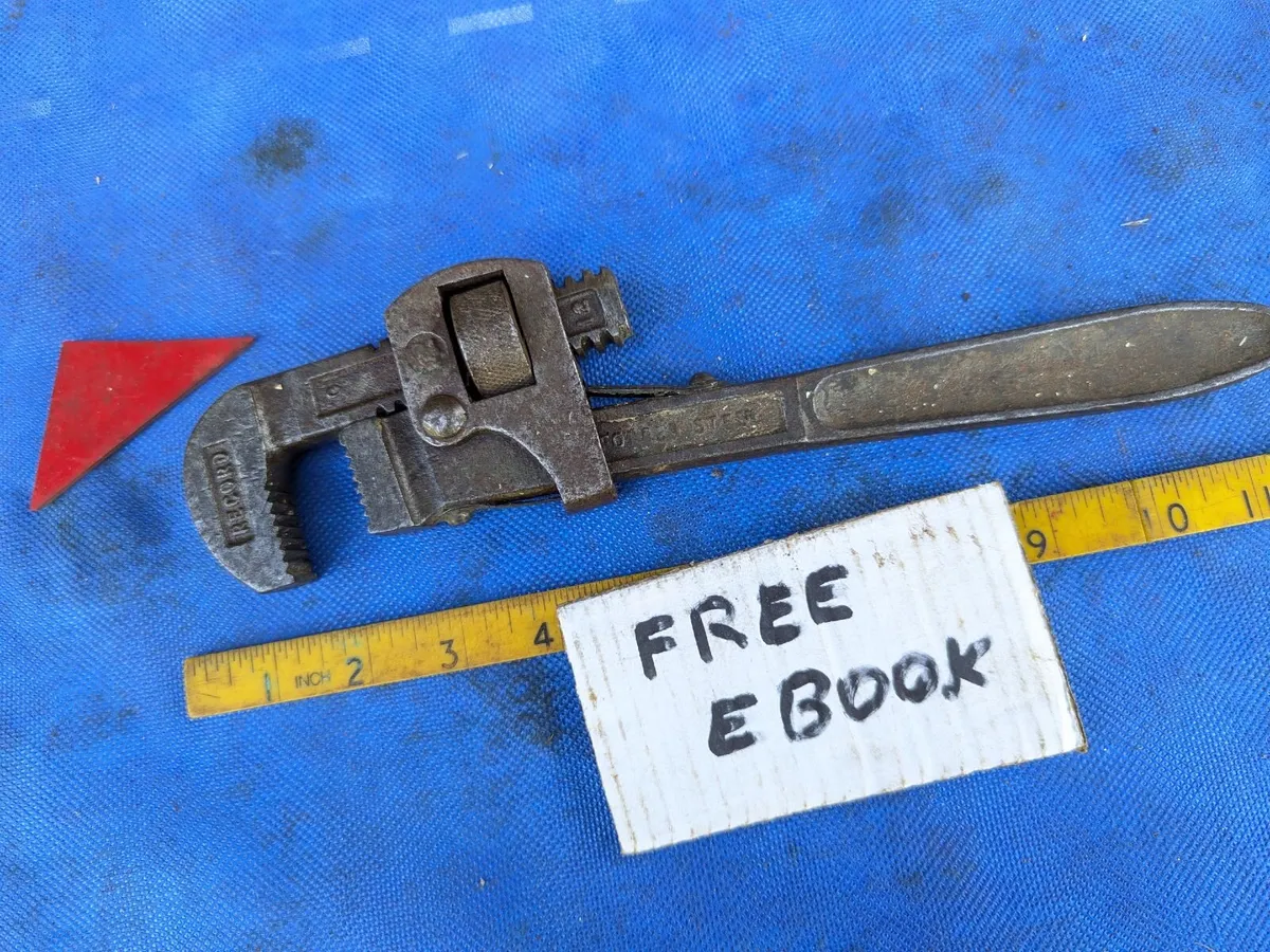 12" Record Stilson Wrench - Image 3