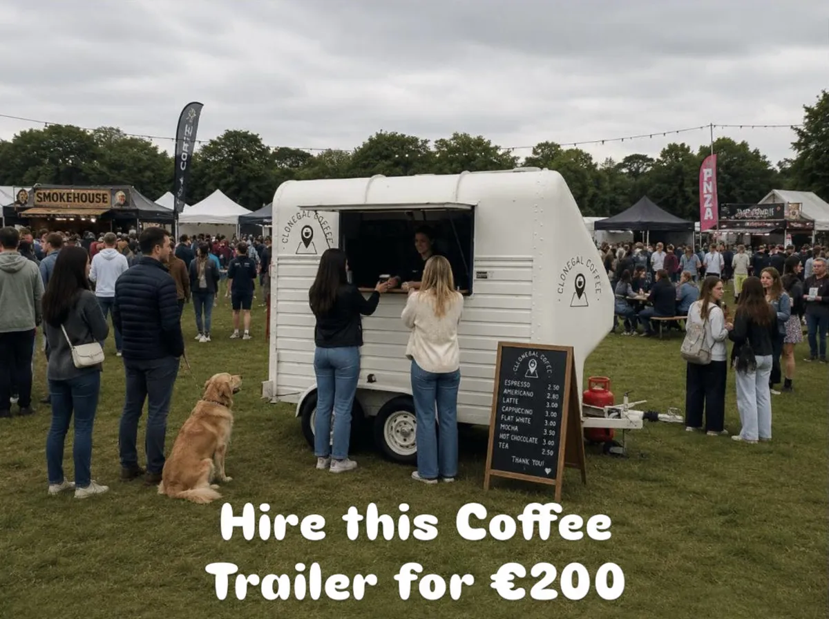 Coffee Trailer for Hire - Image 1