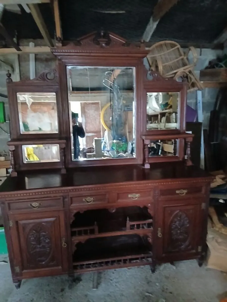 Antique Glass Case