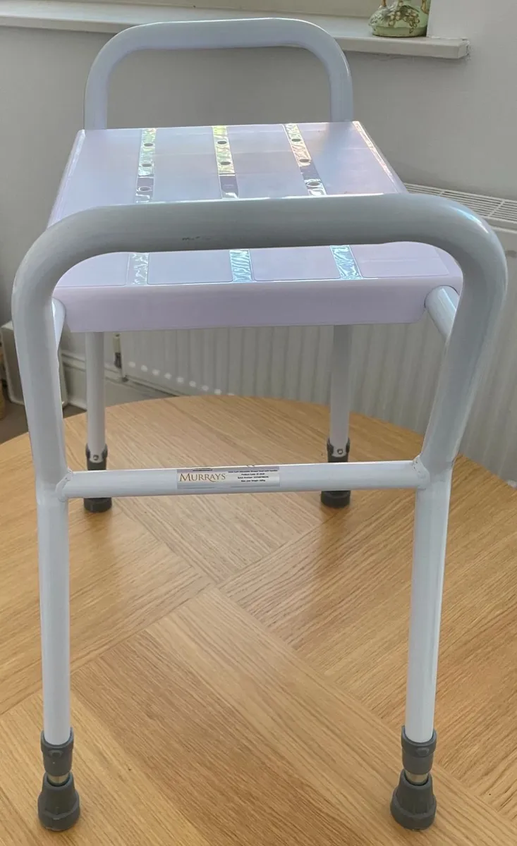 Shower Stool with armrests - Image 3