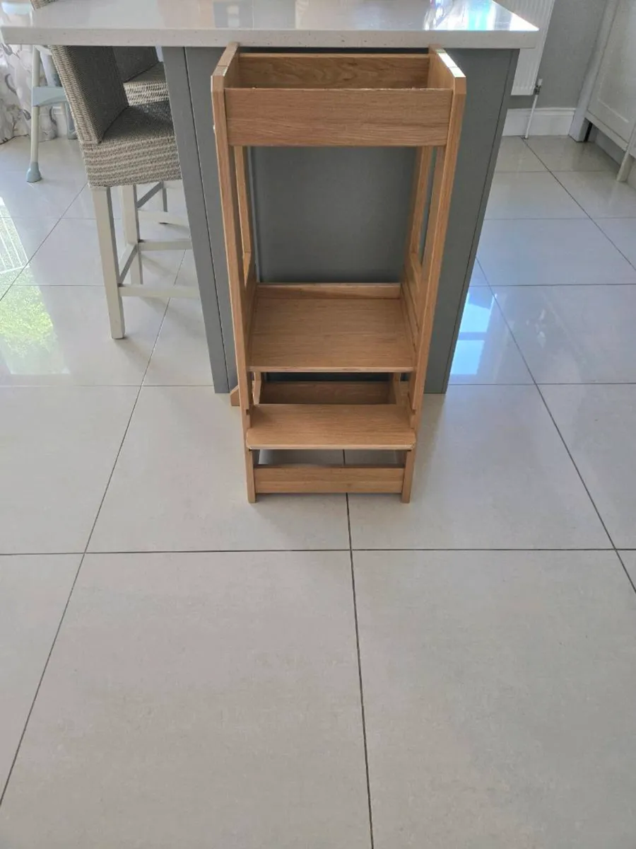 Learning Tower Solid Oak Tissi brand - Image 1