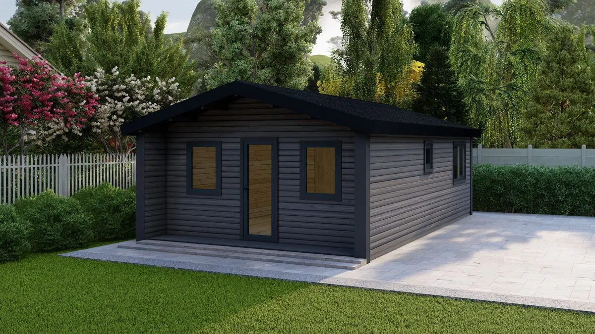 Ecohome Log Cabins 2 Bed 40 sq.m. 5m x 8.7m - Image 3