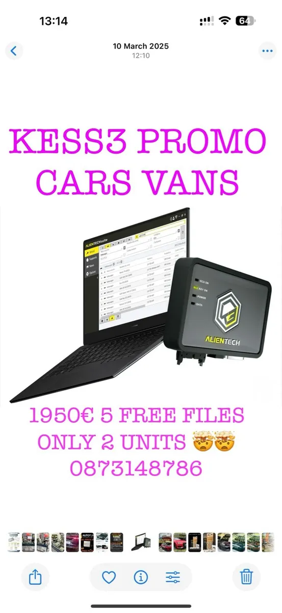 KESS3 PROMO ONLY 2 UNITS LEFT 1950€ 5 FREE FILES - Image 1