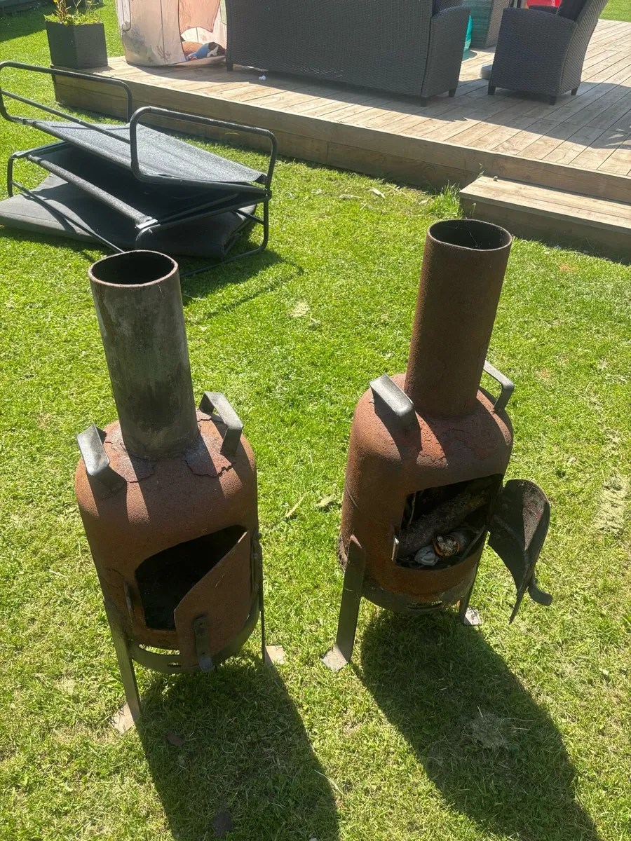 Gas bottle fire pit - Image 1