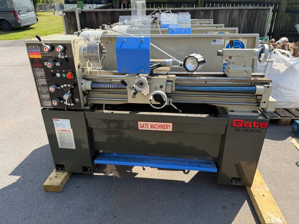 Ex school Gate lathe mint - Image 1