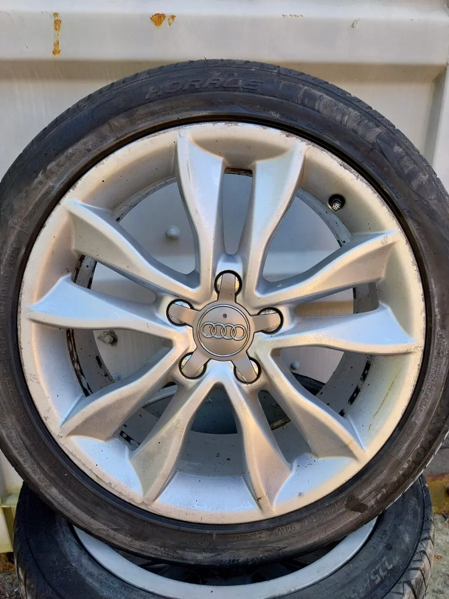 2012 Audi A3  17" Alloy Wheels Set 225/45R17 - Image 2