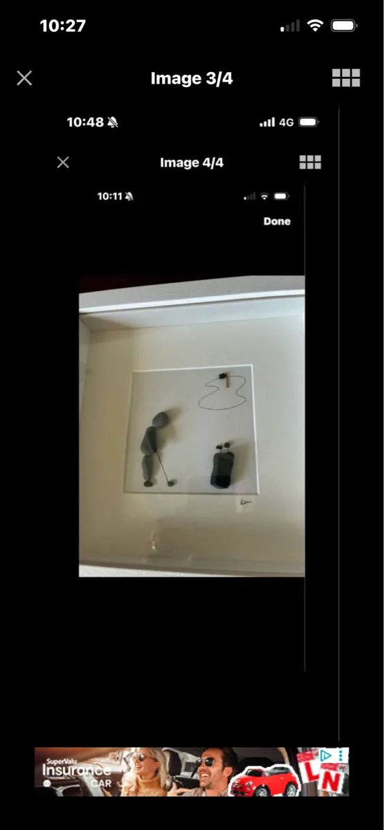 Original Pebble Art Golf Display - Image 3