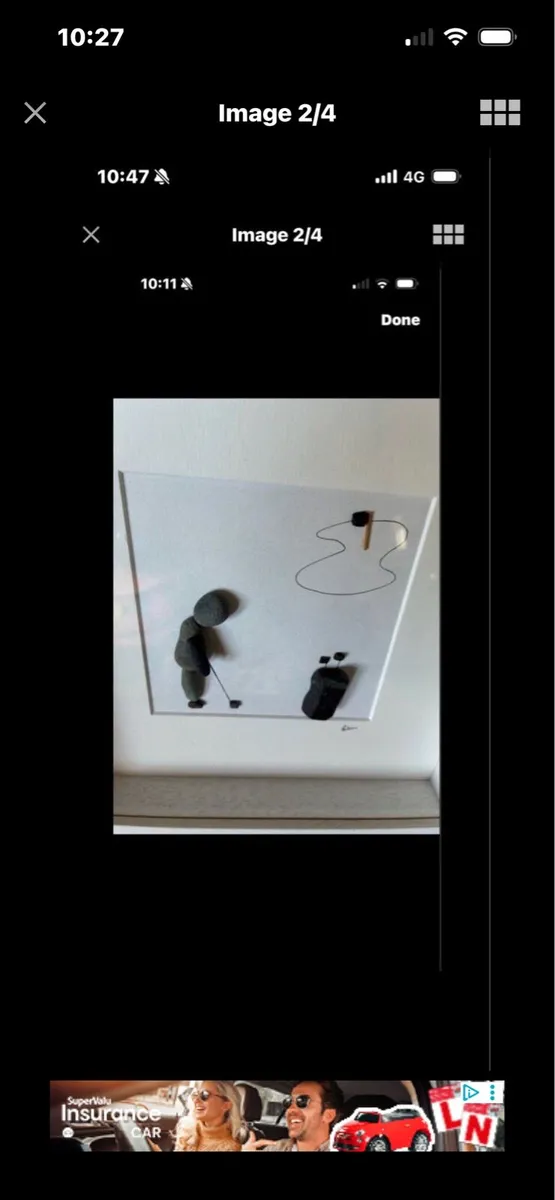 Original Pebble Art Golf Display - Image 2