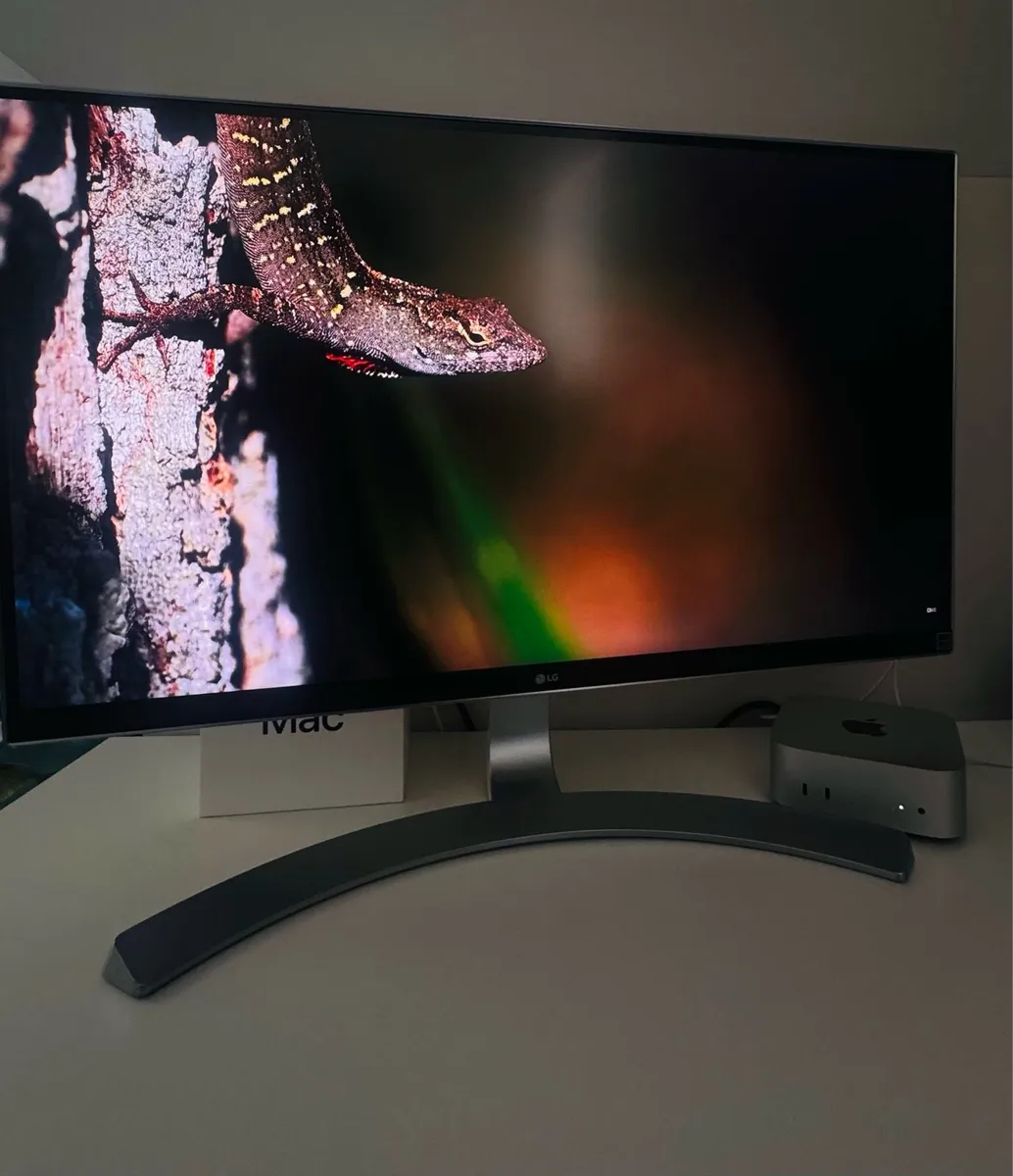 Apple Mac Mini M4 + LG 27” 4K IPS  Monitor Bundle - Image 1