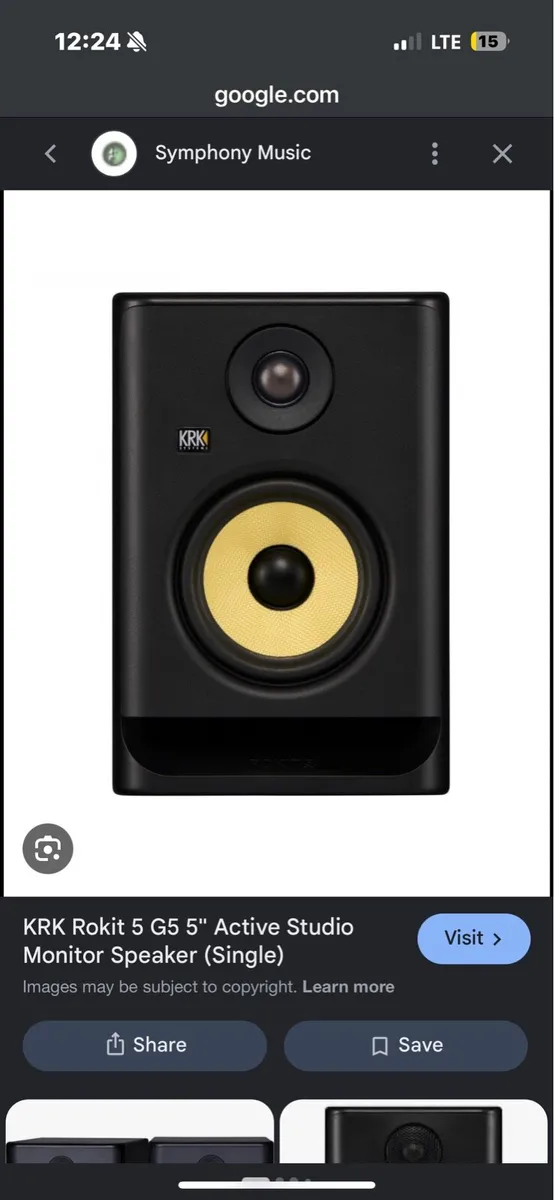 KRK rokit 5 monitor - Image 1