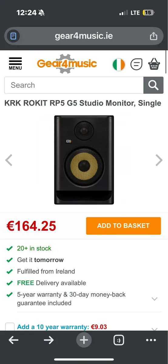 KRK rokit 5 monitor - Image 2
