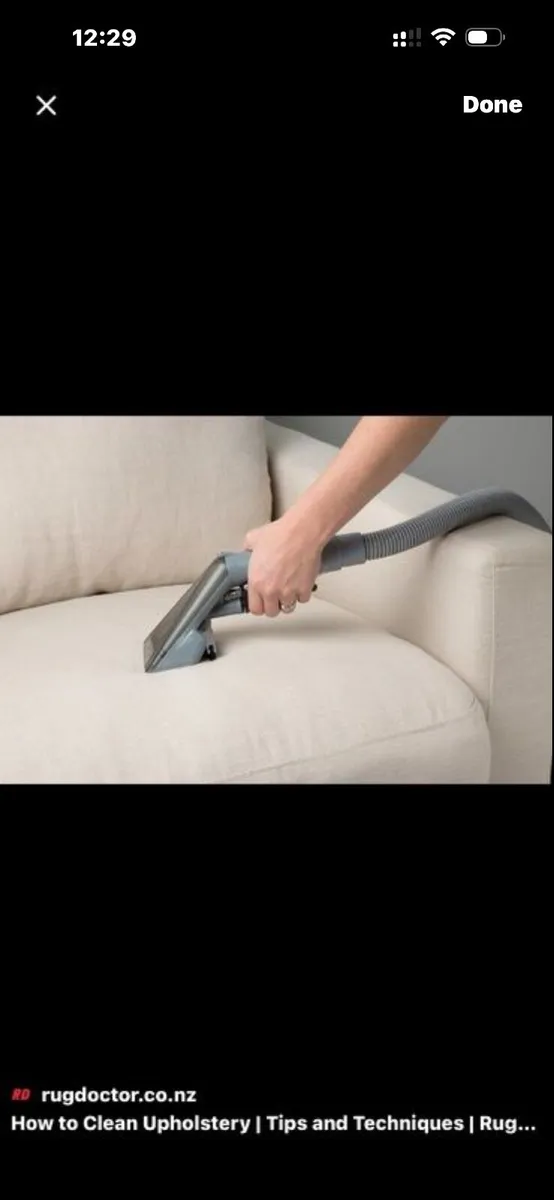 Carpet cleaner for rent karcher Puzzi 10/1 - Image 2