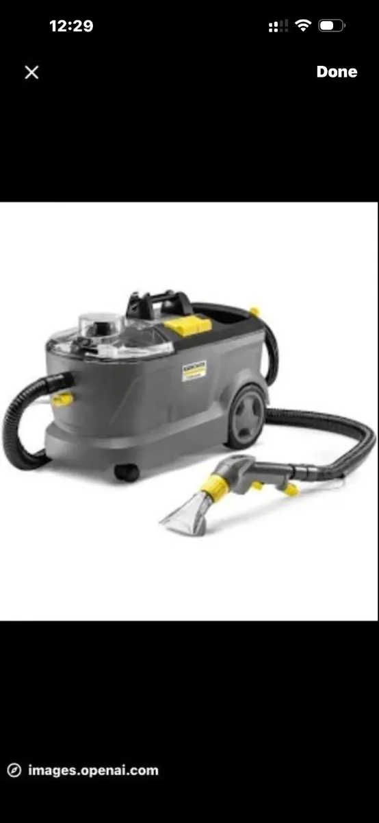 Carpet cleaner for rent karcher Puzzi 10/1 - Image 3