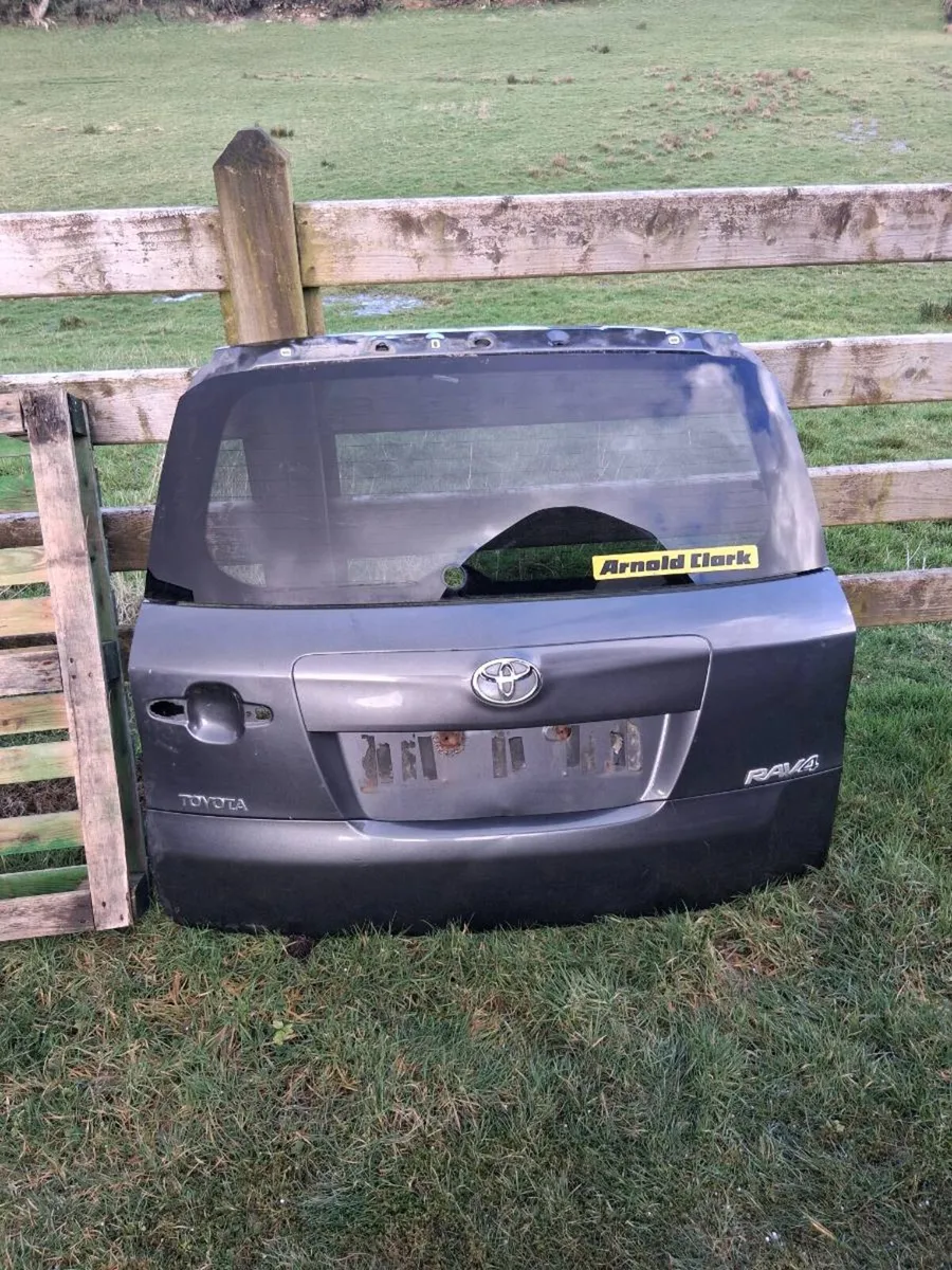 Toyota Rav4 Bootlid 2006 - 2012 Model
