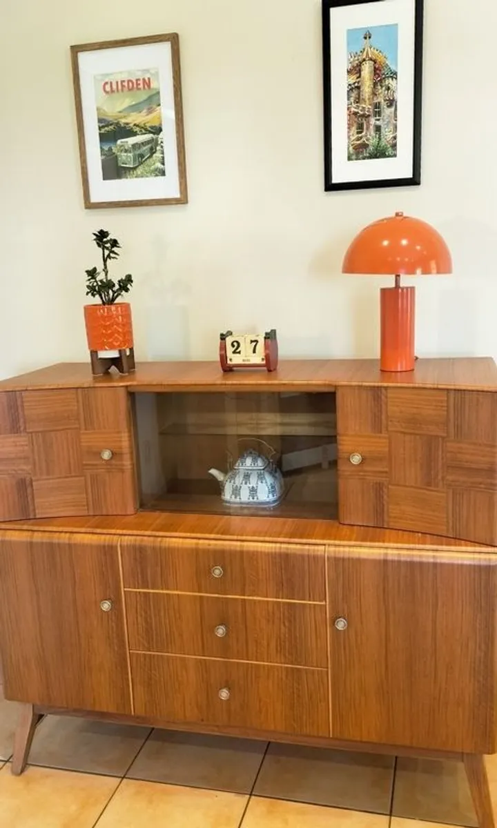 Mid Century Vintage Beautility Sideboard Cabinet - Image 2