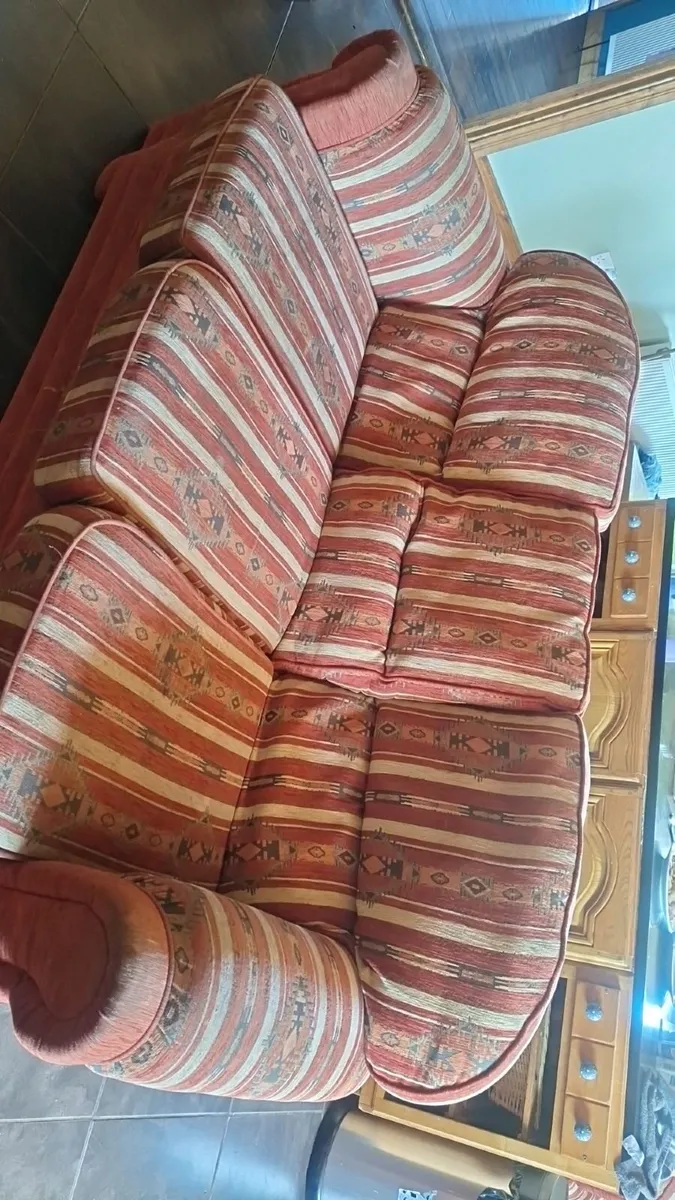 3 Seater & 2 Seater Sofa Suite – Good Condition - Image 2