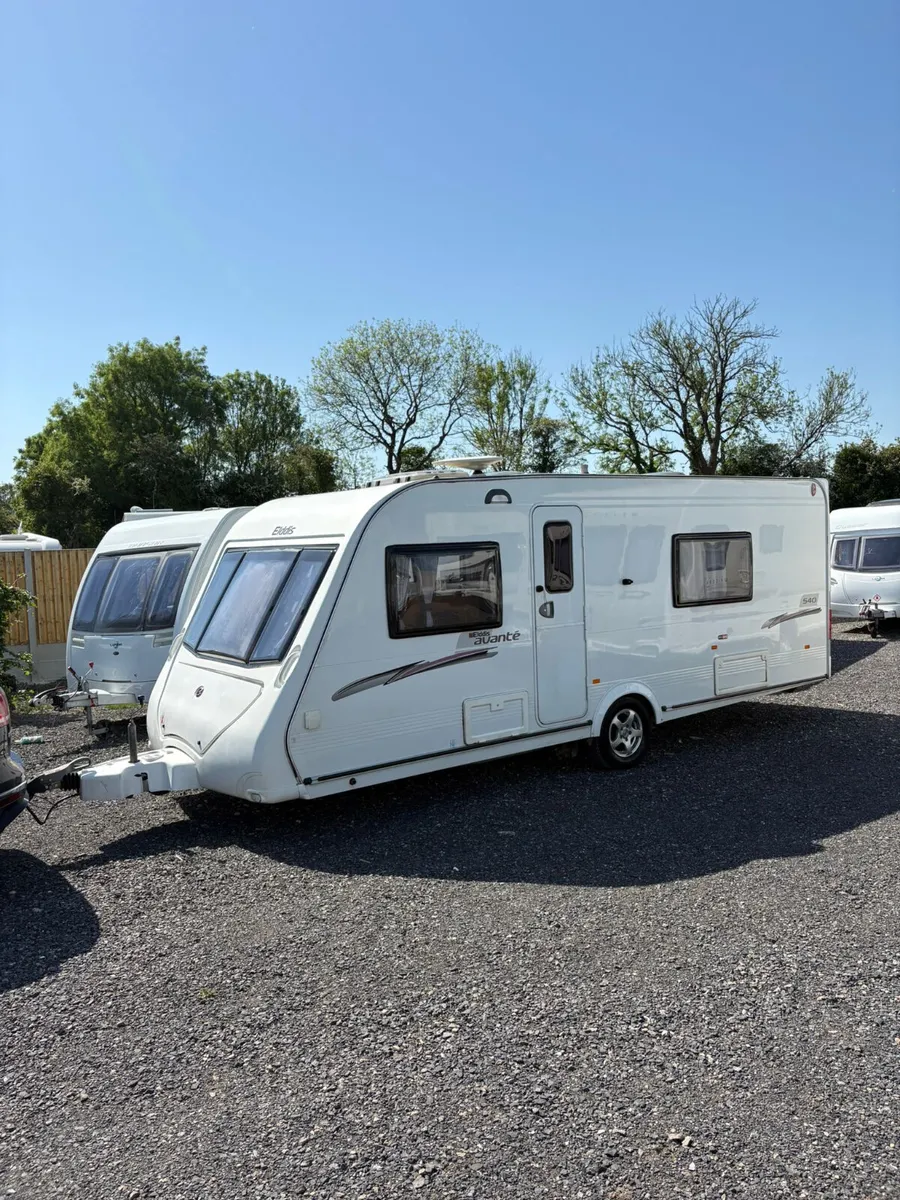 Elddis Avante 4 Berth Fixed Bed Caravan For Sale - Image 1