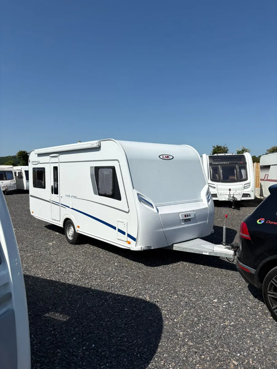2022 LMC Munster 4 Berth Fixed Bed Caravan - Image 1