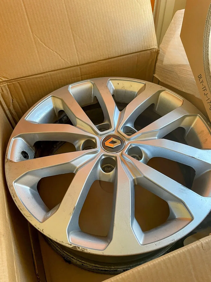 set of 4 17" rims for Renault Kadjar