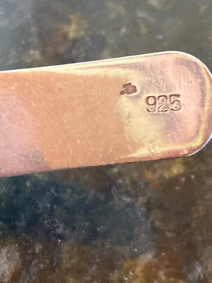 Sterling Silver cuff necklace - Image 4