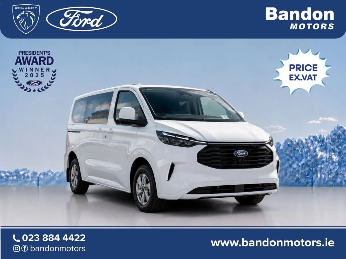 Ford Transit Custom DCIV 2ND ROW OF SEATS *AUTOMAT - Image 1