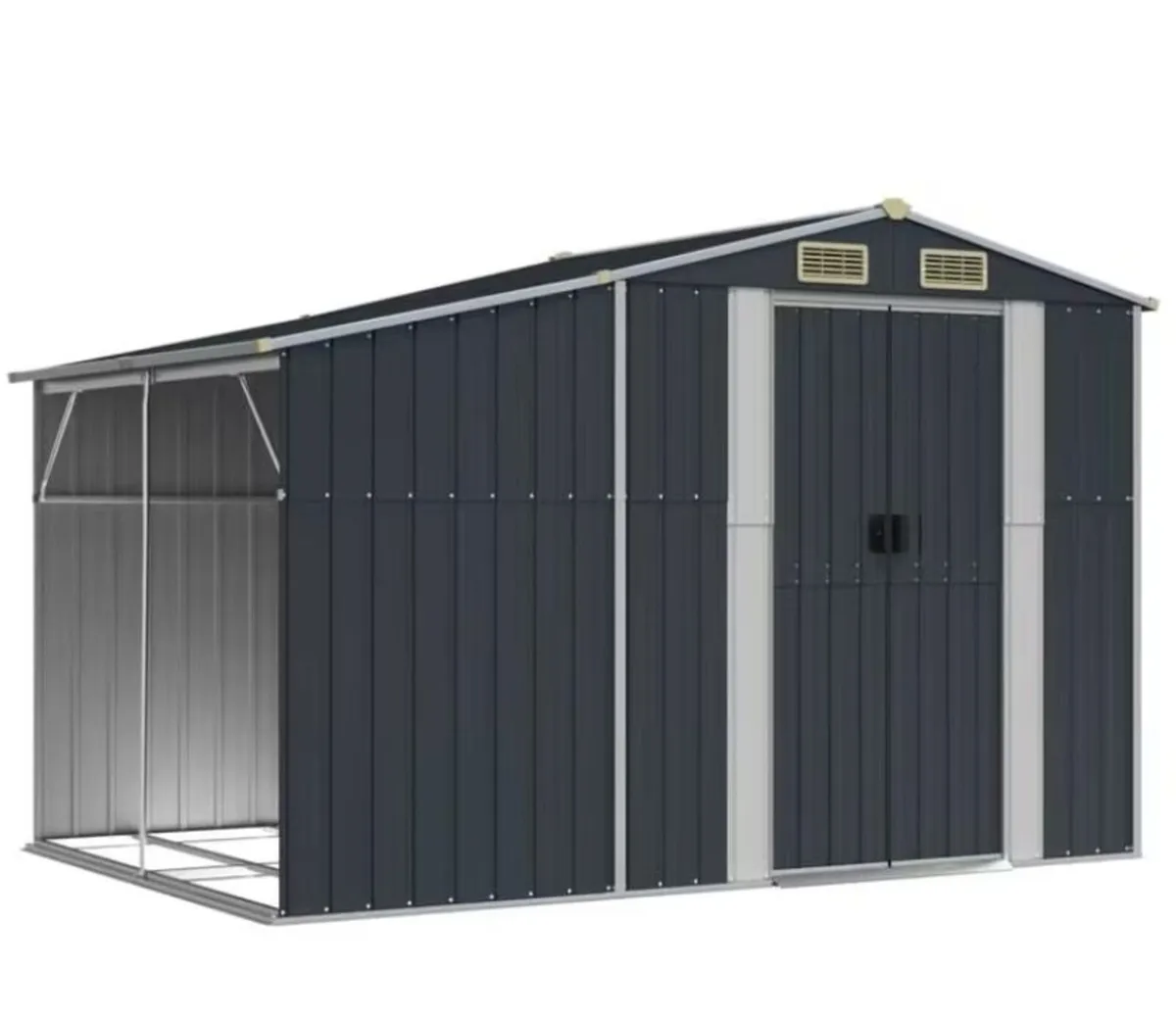 Heavy duty metal shed - Free delivery - Image 4
