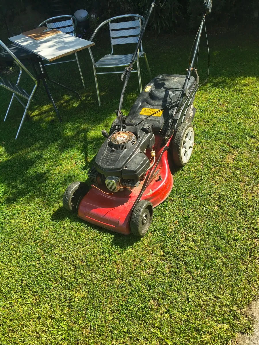 Sanli petrol lawnmower  read first - Image 1