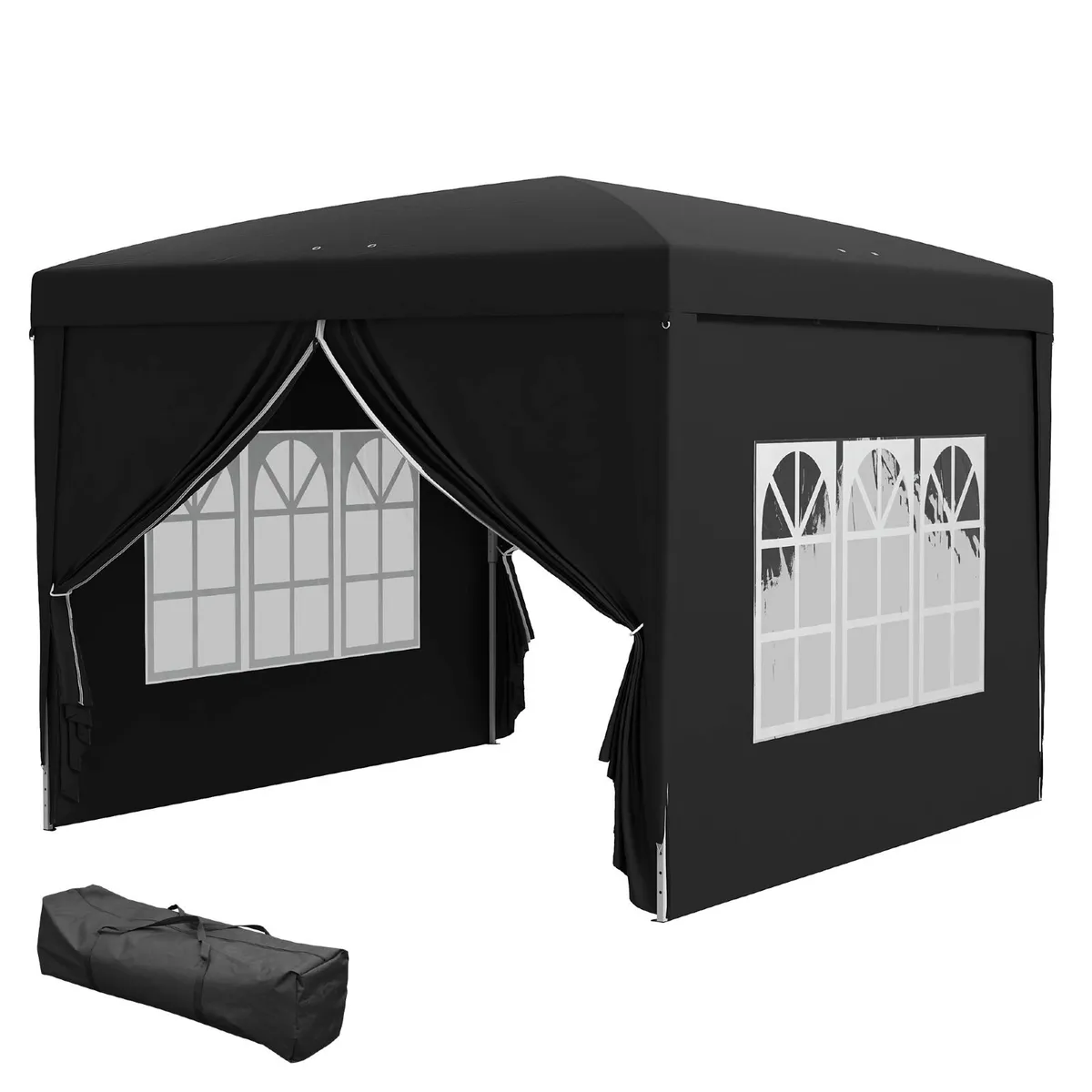 Gazebo 3x3m Waterproof Canopy with Bag - Image 1