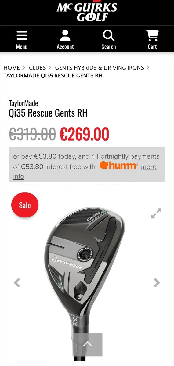 Taylormade Qi35 3 Hybrid. Immaculate. - Image 2