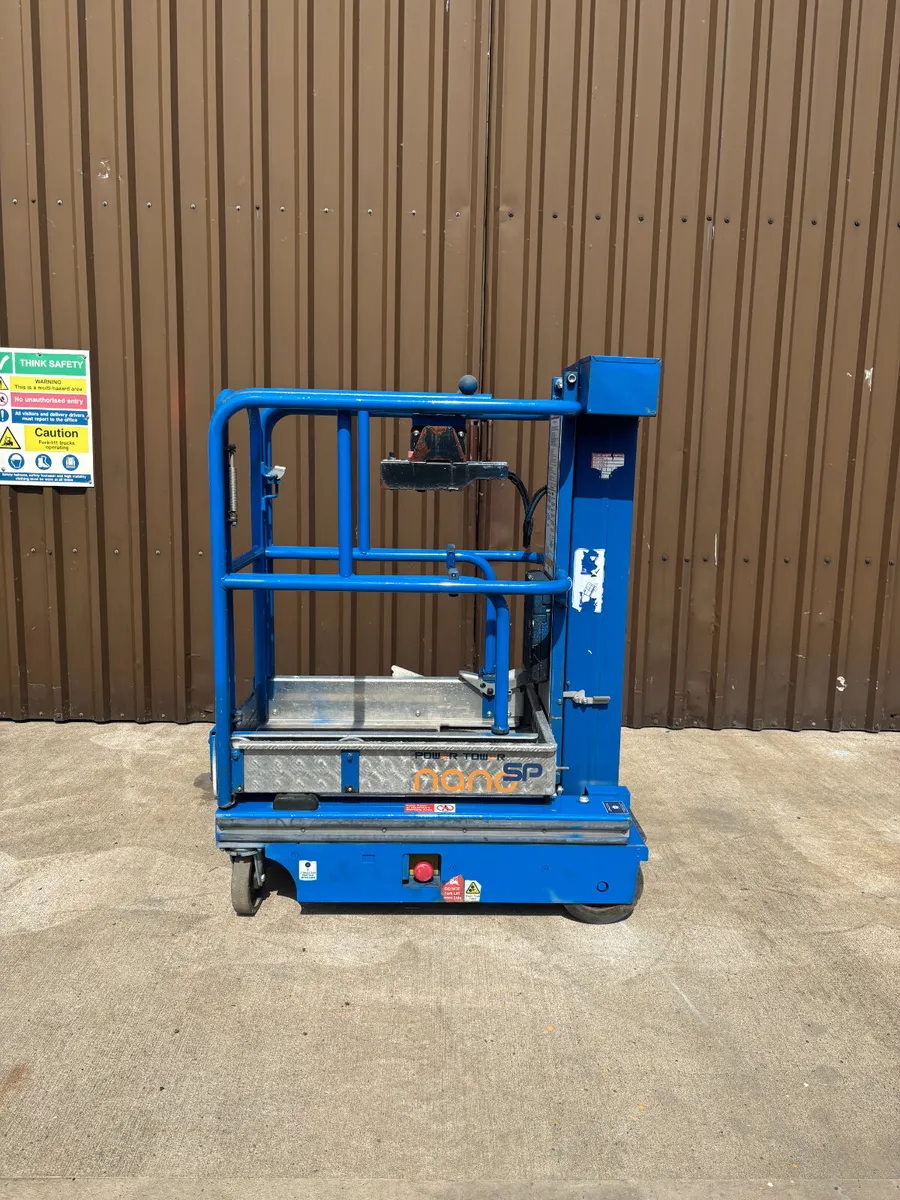 Power Tower Nano SP Man Lift New Batteries - Image 1