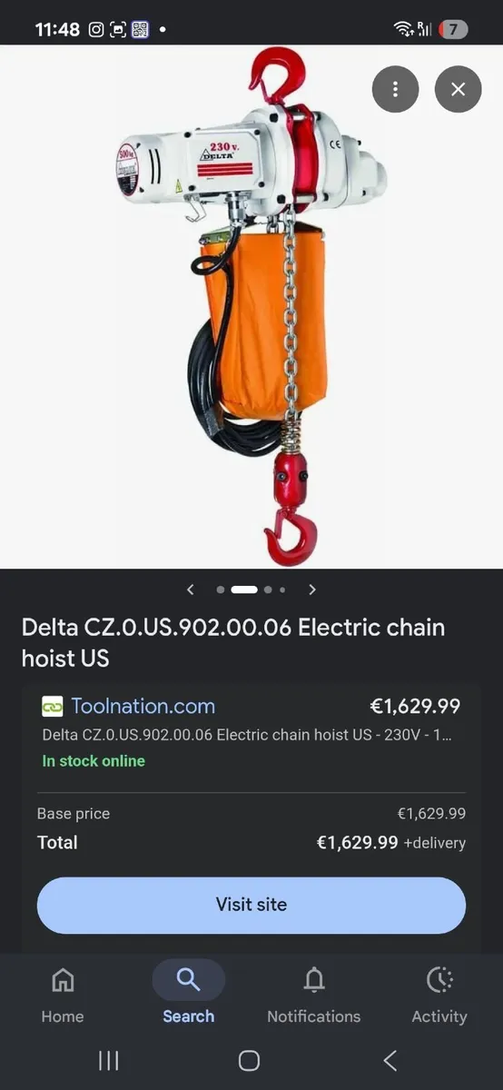 Electric chain hoist - Image 1