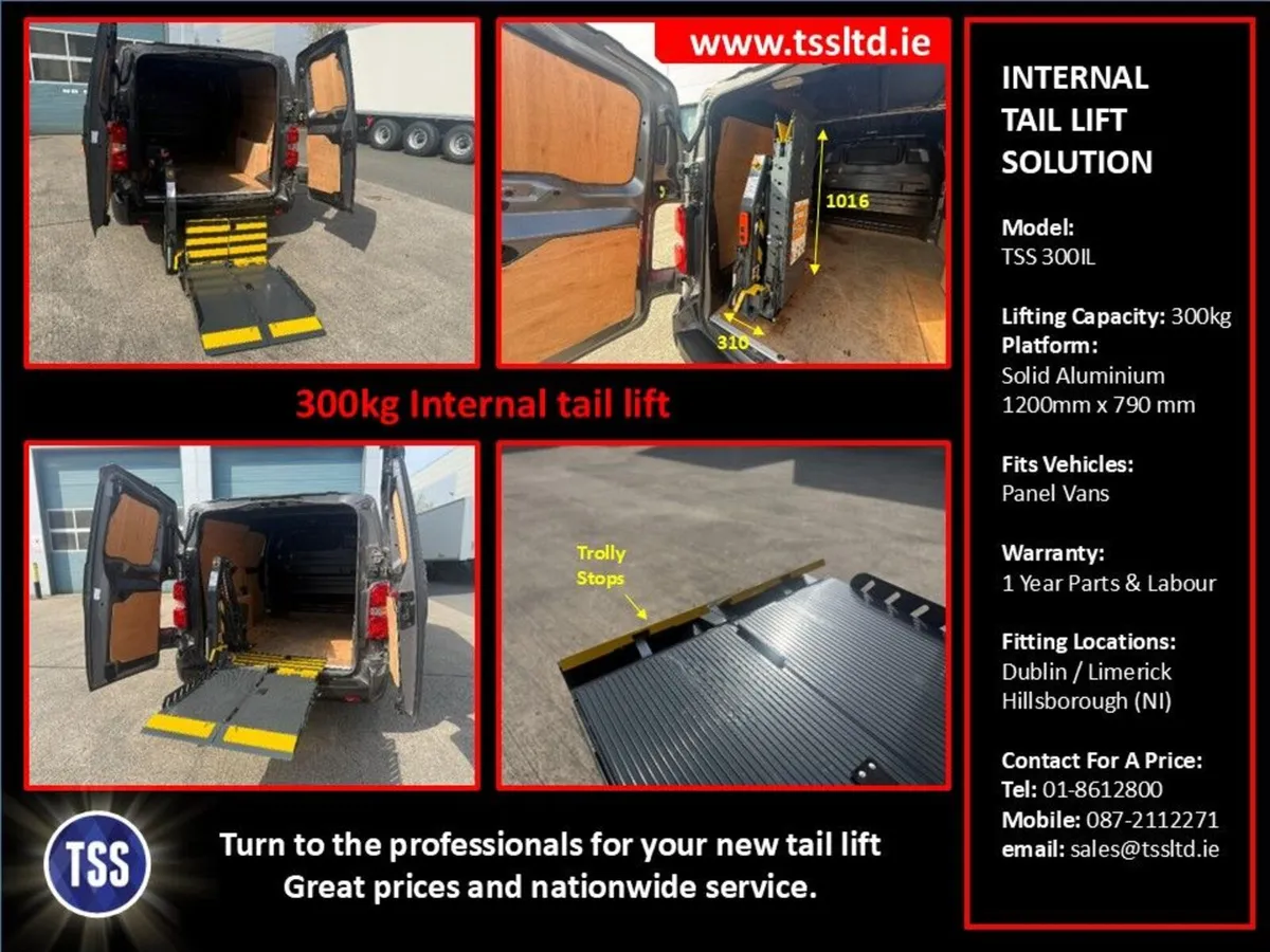 Internal Load Lifts For Commercial Vehicles