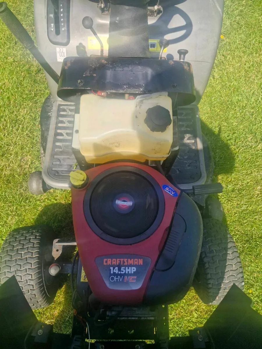 Craftsman ride on mower Delivery available - Image 4