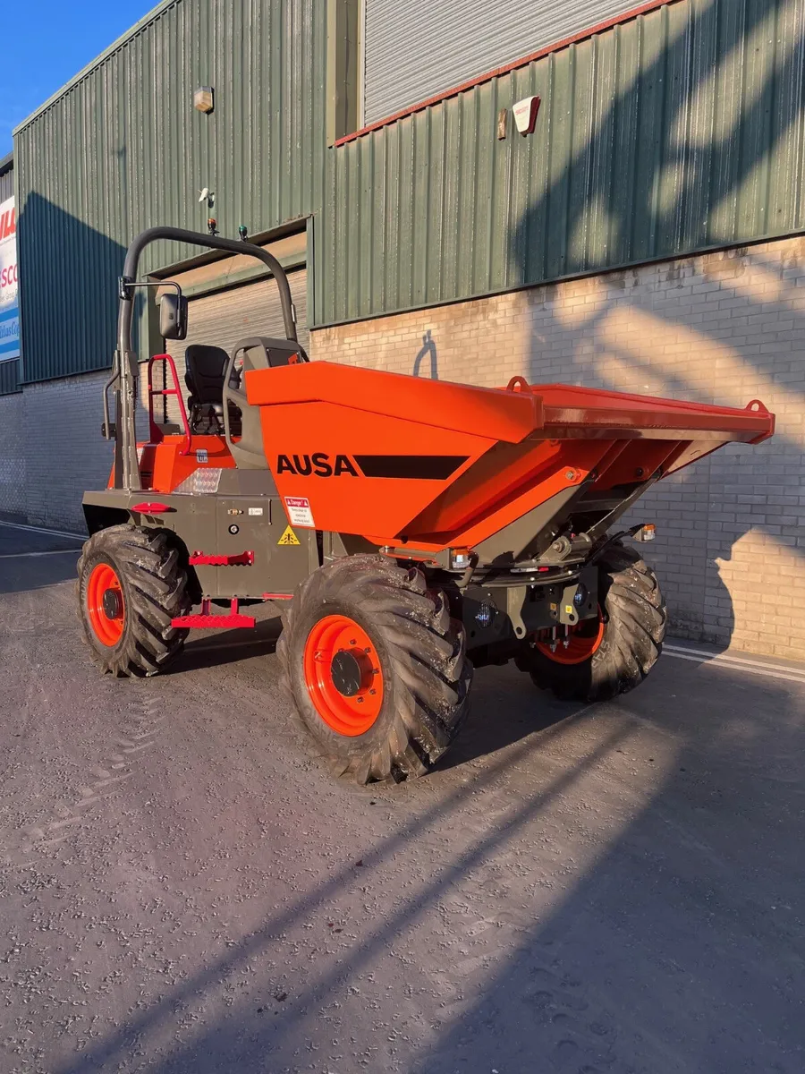 New AUSA D601AHG Site Dumpers - Image 2