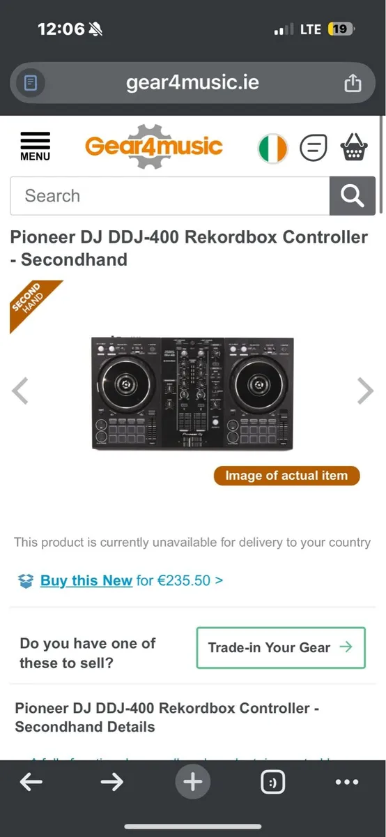 DDJ 400 DJ controller - Image 1