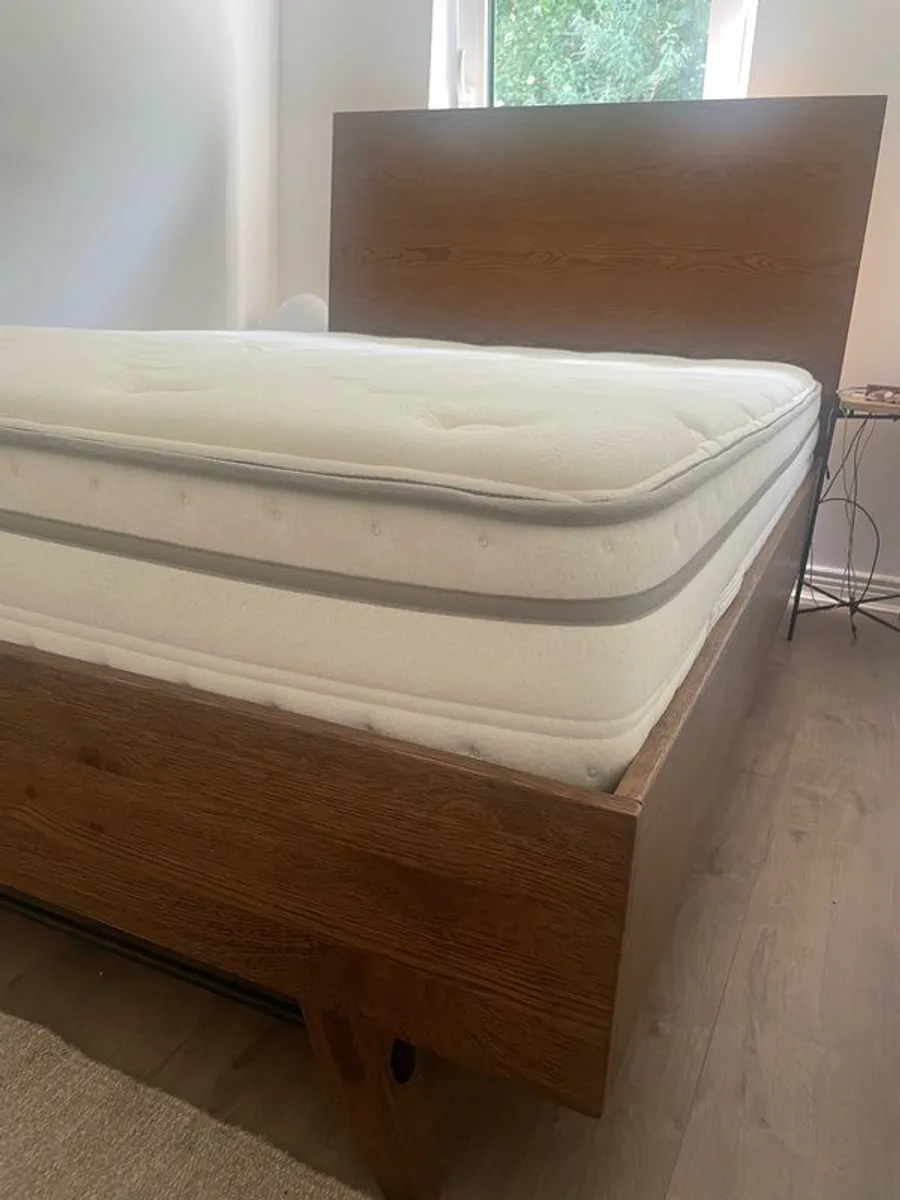Double bed with mattress - Image 2