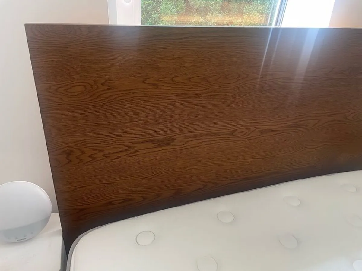 Double bed with mattress - Image 4