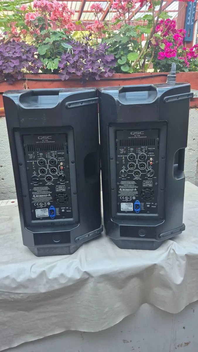 Qsc k12 active speakers and Pioneer ddj sx3 serato - Image 1