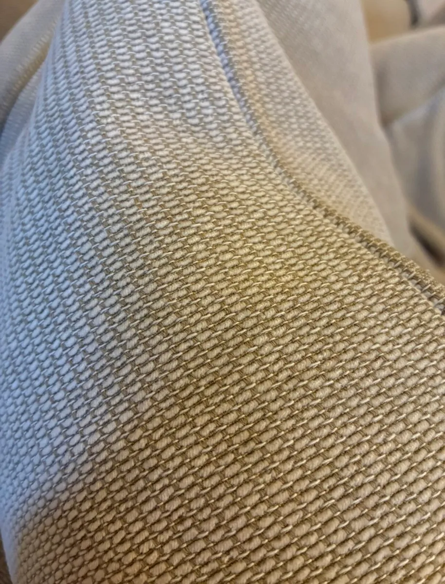 Beige two seater couch - Image 2