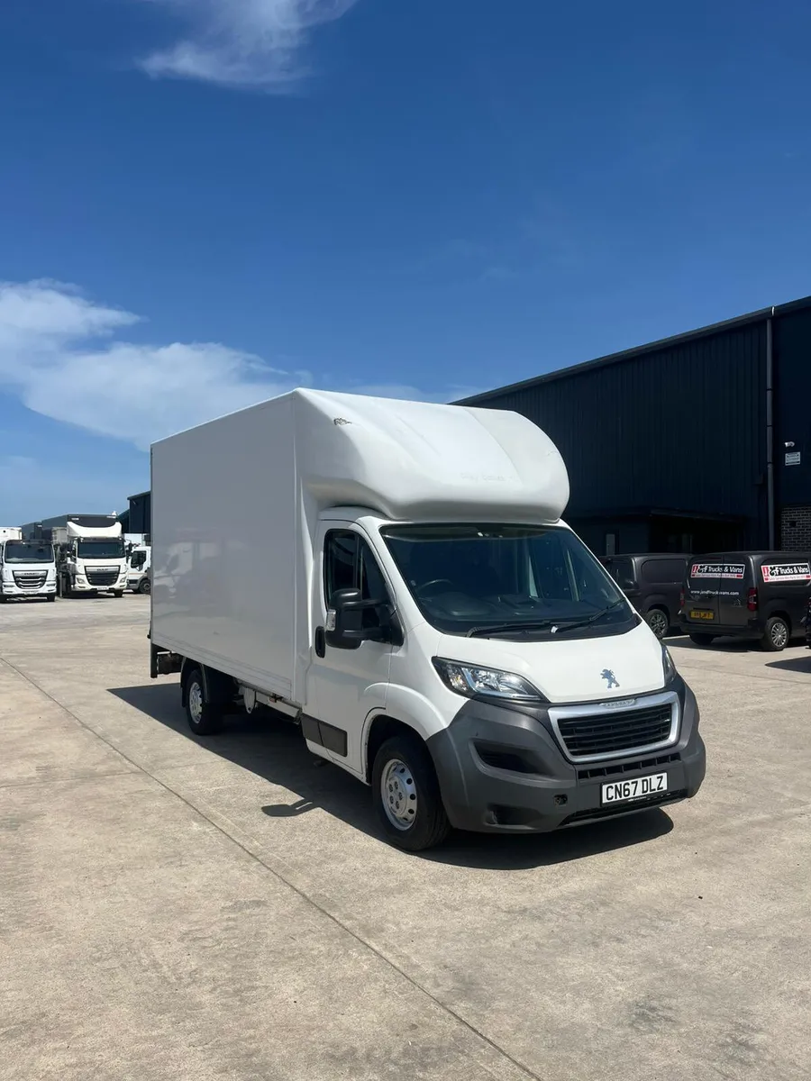 September 2017 Peugeot Boxer 335 L3 Luton Van - Image 1