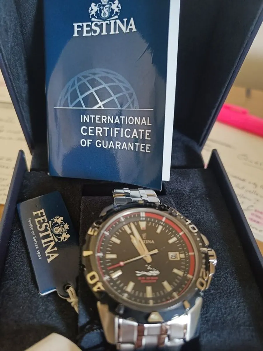 Festina Mens Watch (Brand New Unopened/Unused) - Image 1