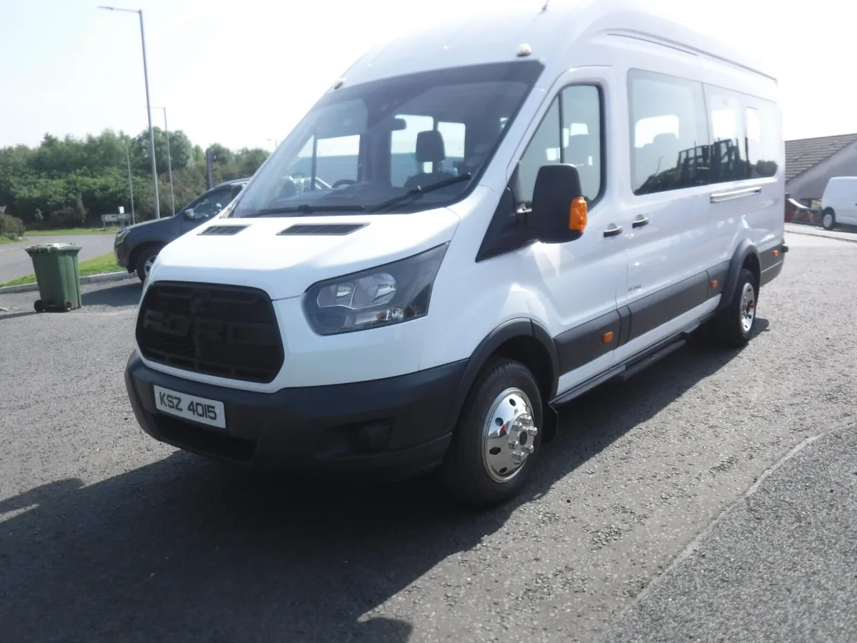 2017  17 seatTransit Minibus, tacho, air con, 23k - Image 1